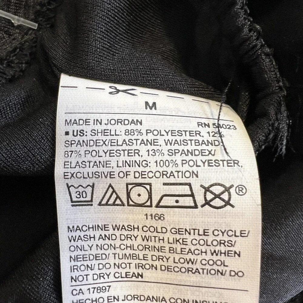 Old Navy Girls Black Athletic Shorts‎ Medium New